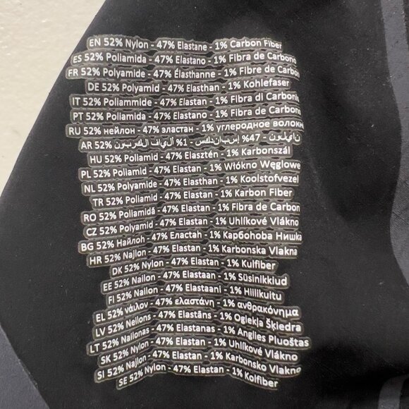 Arena Carbon Core FX Open Back Tech Suit Swimsuit Women’s 30 Black FINA Approved - Picture 9 of 12